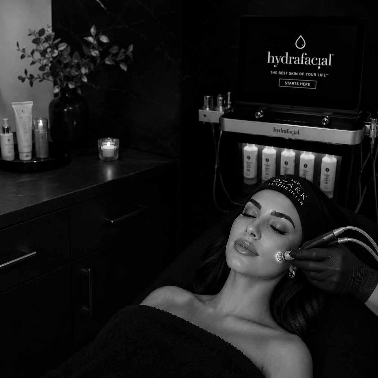 Hydrafacial MD treatment